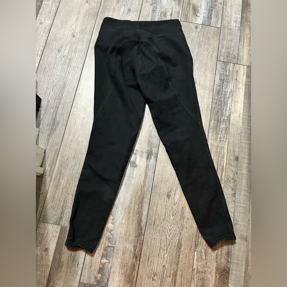 Horze Spirit Black Riding breeches knee patch Leggings - Picture 5 of 5